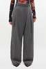 Ganni Cross-over Pants - Pewter - Thumbnail 2