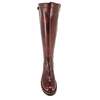 Madison Maison Leather Tall Flat Boot - Brown - Thumbnail 4