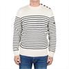 Saint James Sweater - Ecru Marine - Thumbnail 2