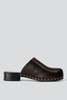 Our Legacy Deep Americano Leather Naoto Clog - Thumbnail 1