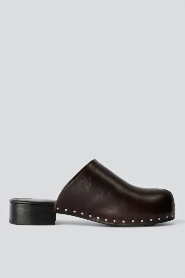 Our Legacy Deep Americano Leather Naoto Clog