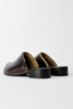Our Legacy Deep Americano Leather Naoto Clog - Thumbnail 6
