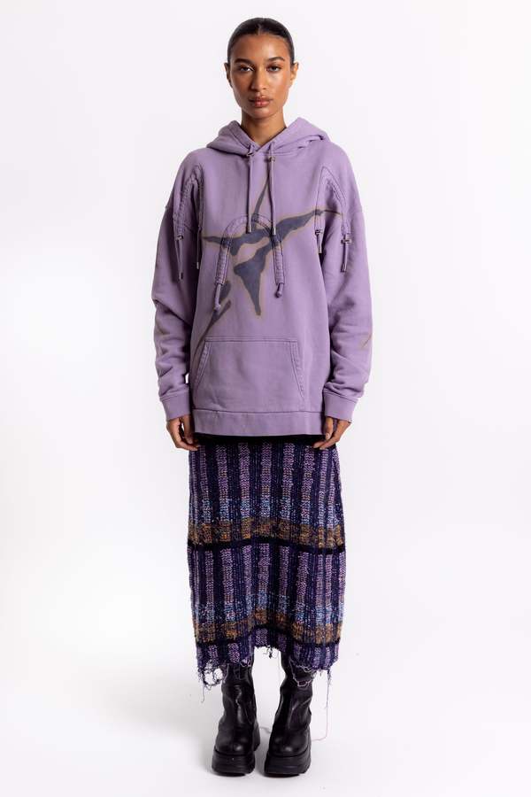 Collina Strada Arc Hoodie - Mauve | Garmentory