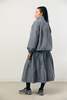 Kas Maria Check Taffeta Pleated Skirt - Thumbnail 6