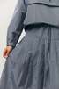 Kas Maria Check Taffeta Pleated Skirt - Thumbnail 7