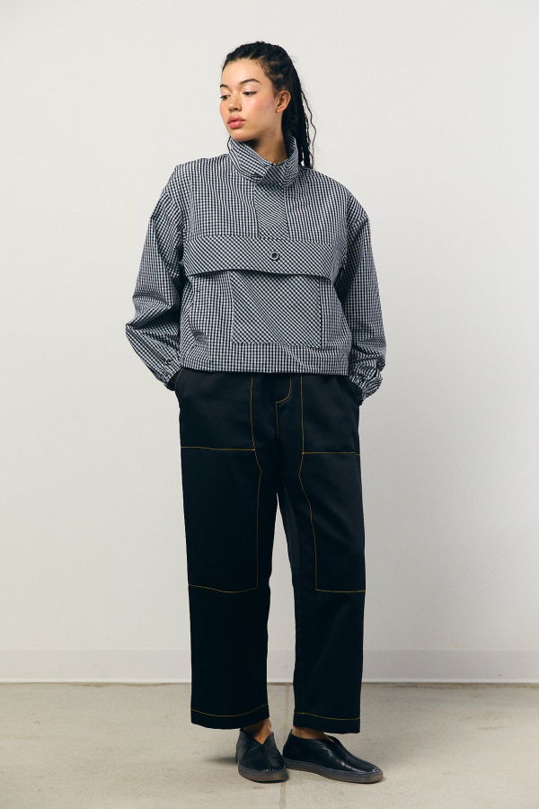 Kas Maria Sateen Workpant Pants - Black