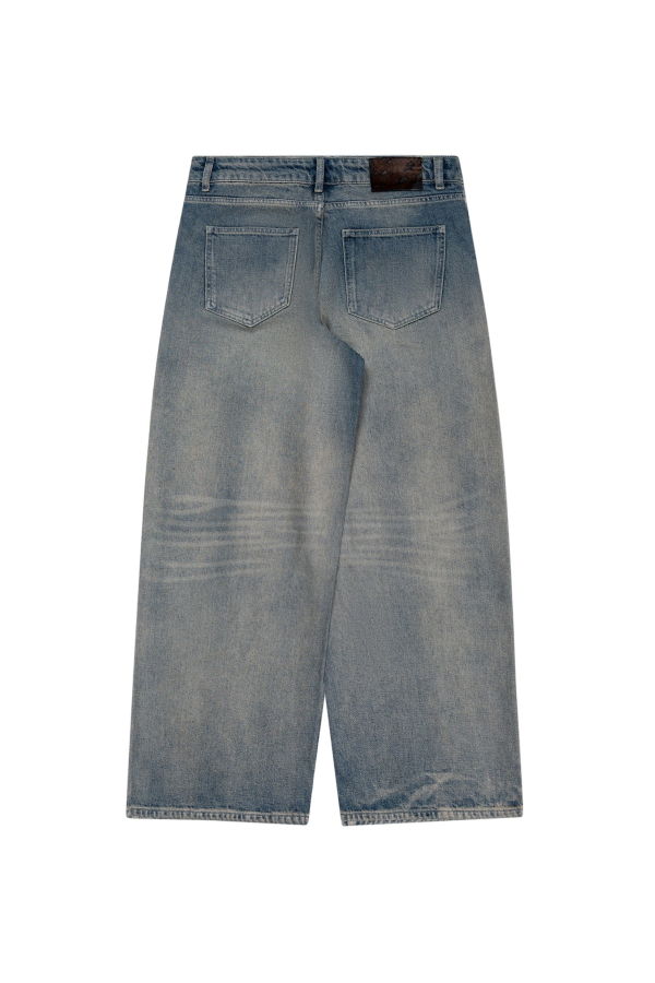 PEARLED IVORY 1211 Sandwash Denim Pants
