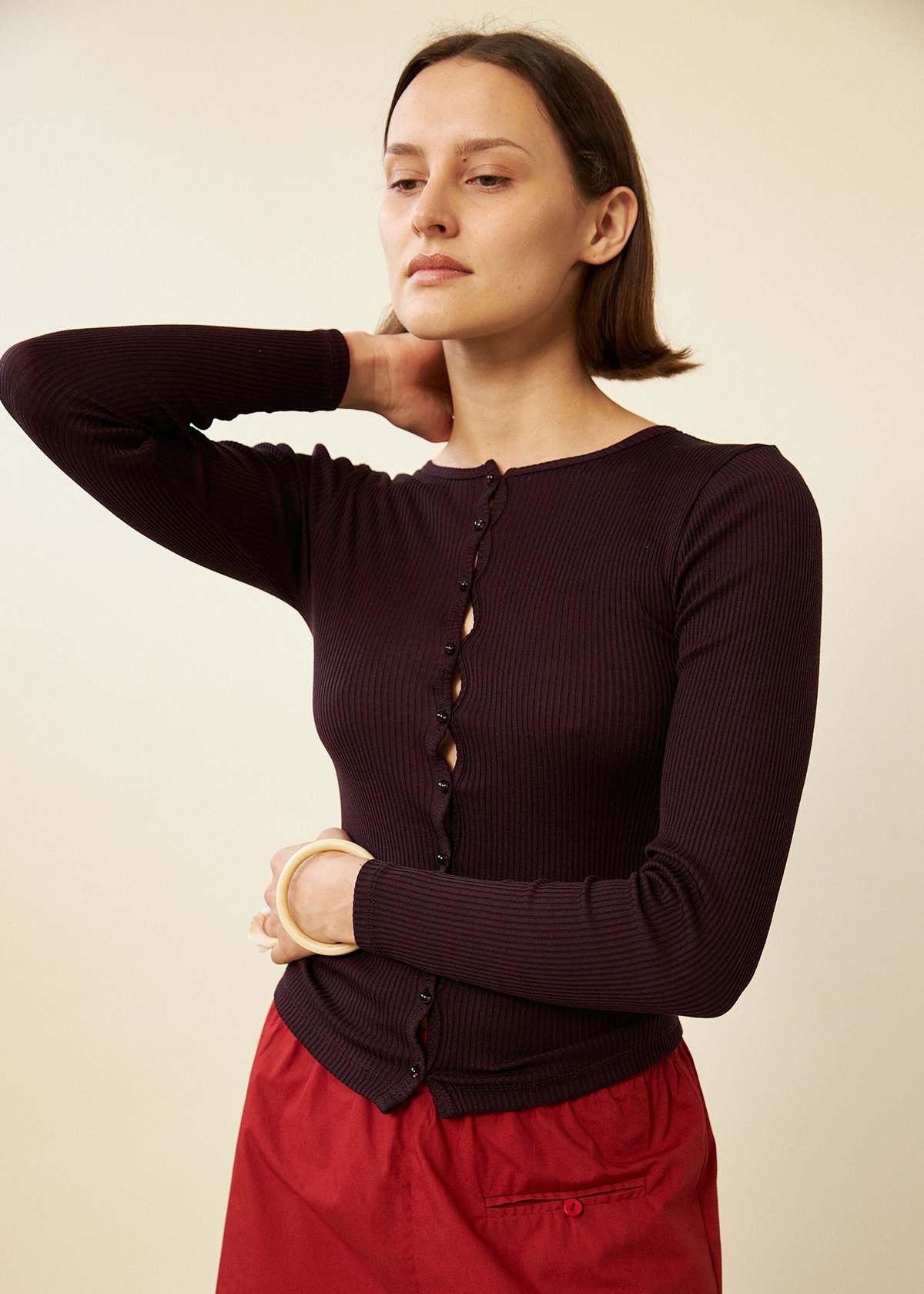 Penny Sage Paz Cardigan - Image 2 of 6