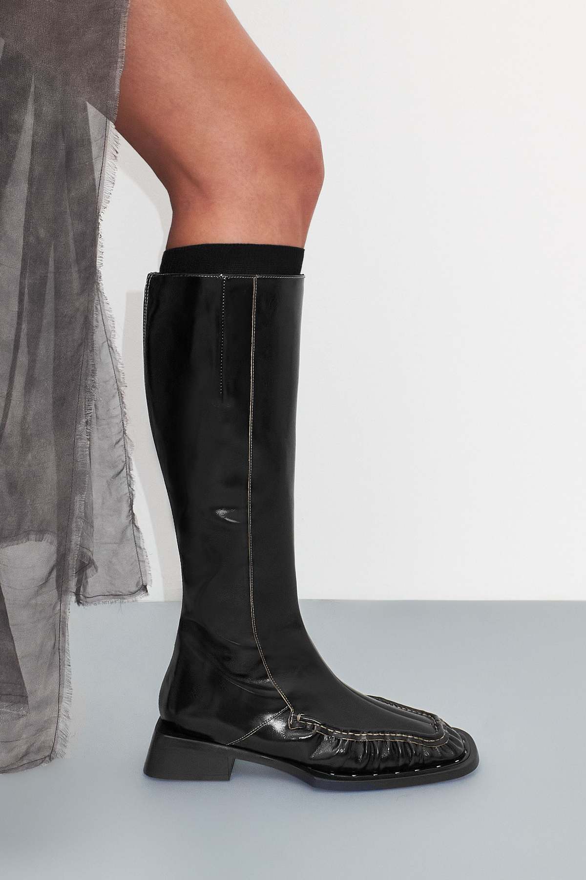 Miista Pats Raw Black Boot - Image 3 of 8