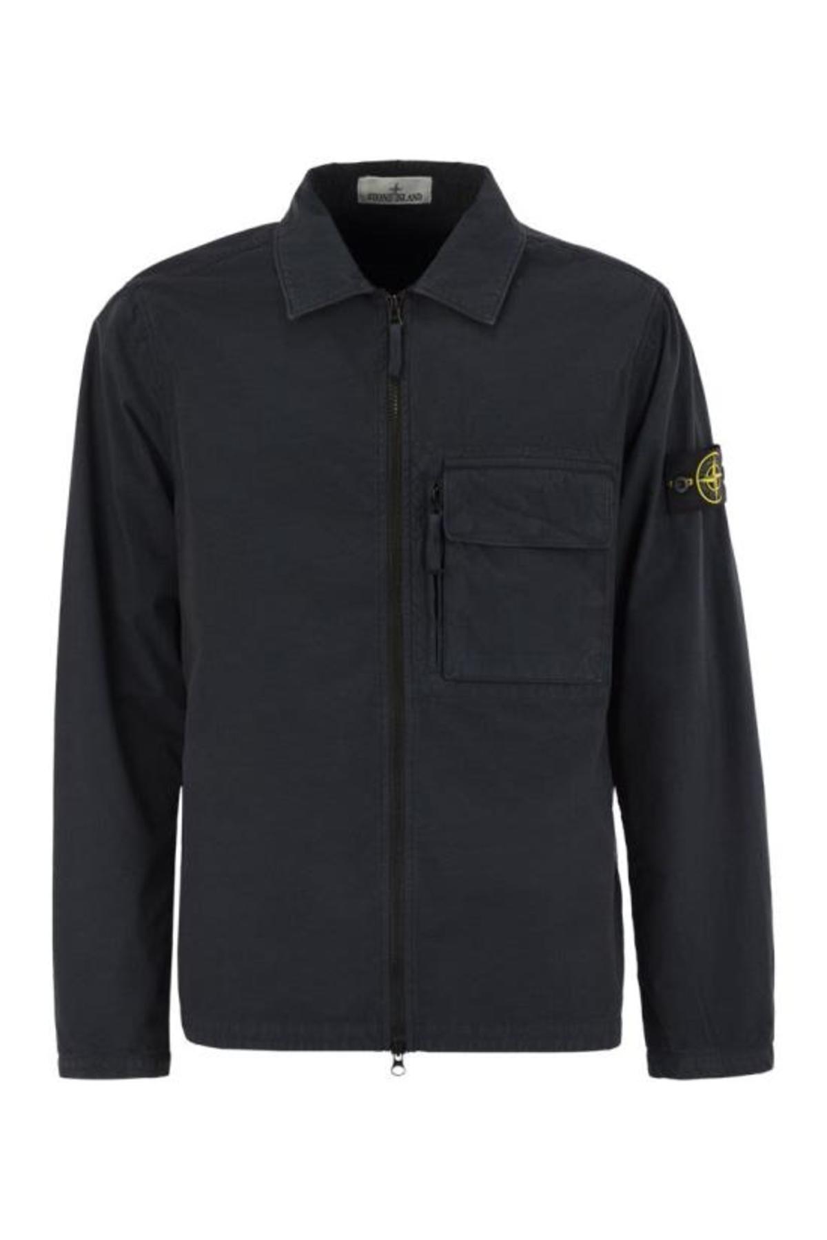 Stone Island Jacket - Navy - Image 1 of 4