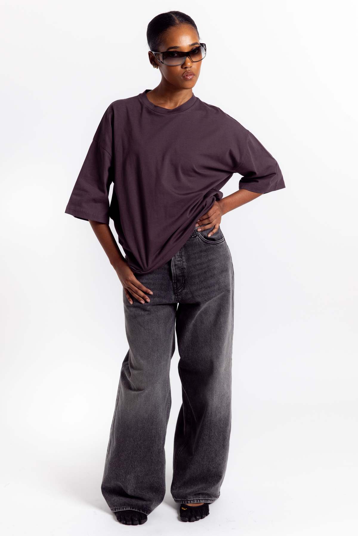 Haikure Etta Tee - Anthracite - Image 2 of 4