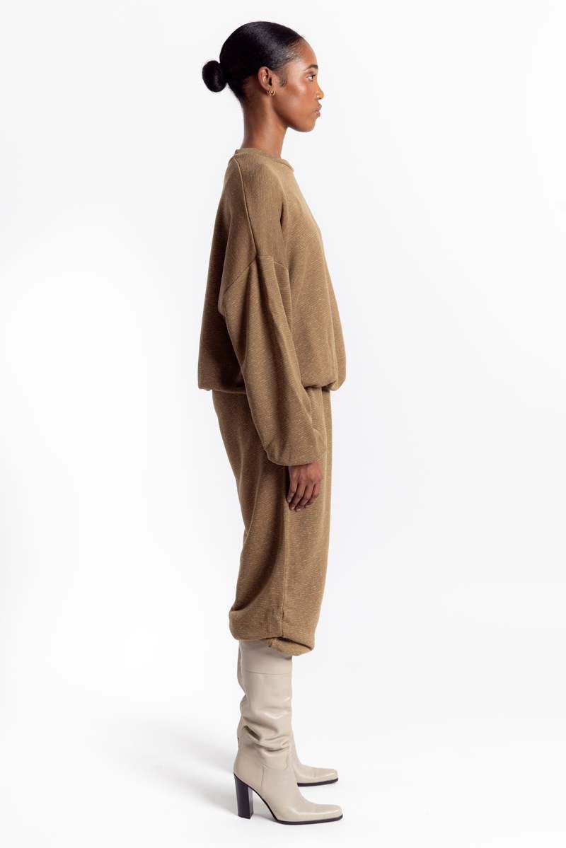 Baserange Ran Pants - Stone Green