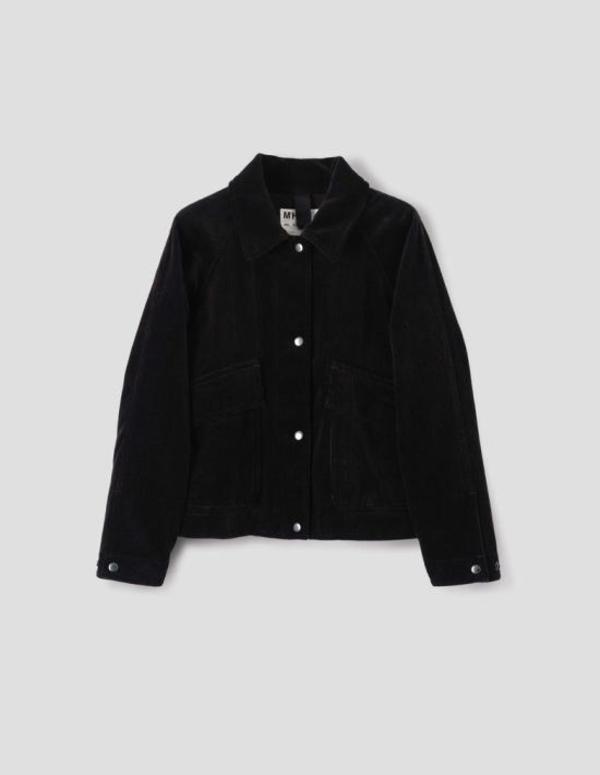 Margaret Howell WHJK0510A25AFH Jacket - Black Margaret Howell WHJK0510A25AFH Jacket - Black