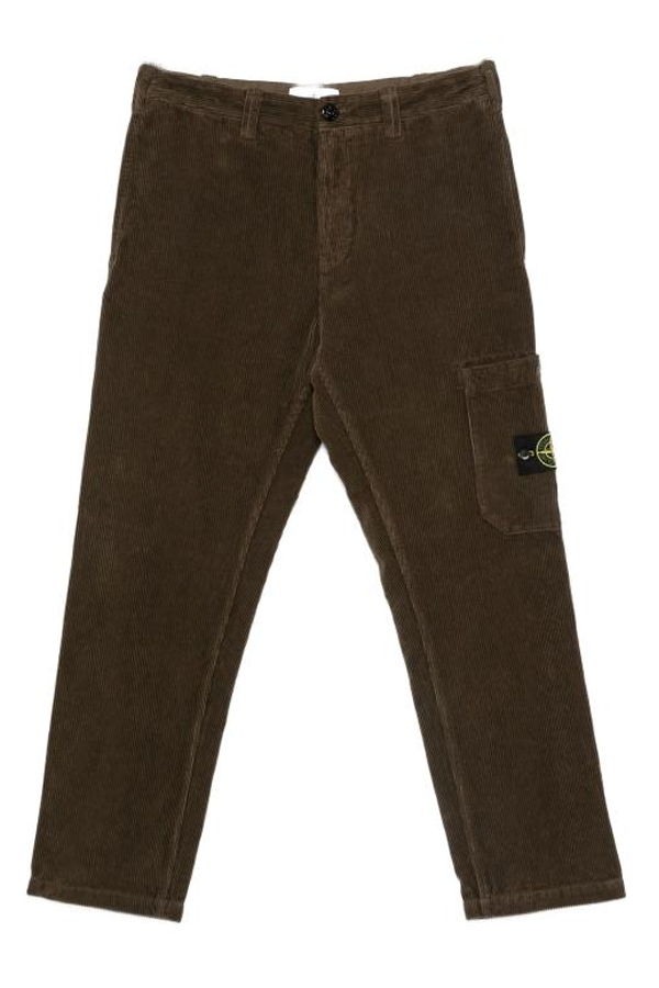 Stone Island Straight Pants - Military Green