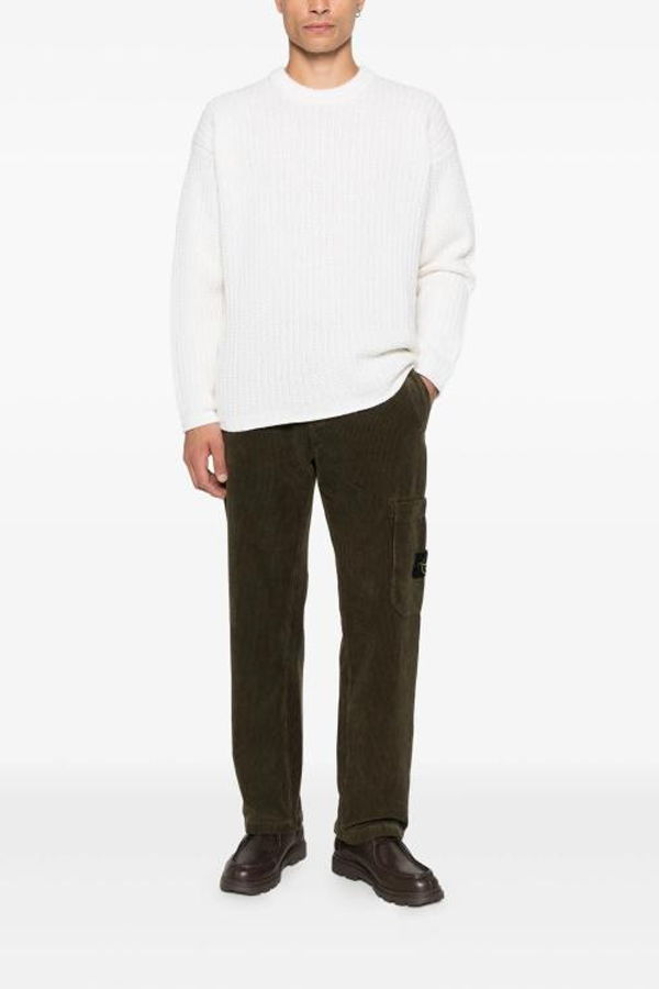 Stone Island Straight Pants - Military Green