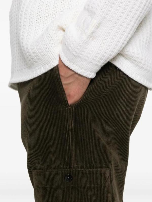 Stone Island Straight Pants - Military Green