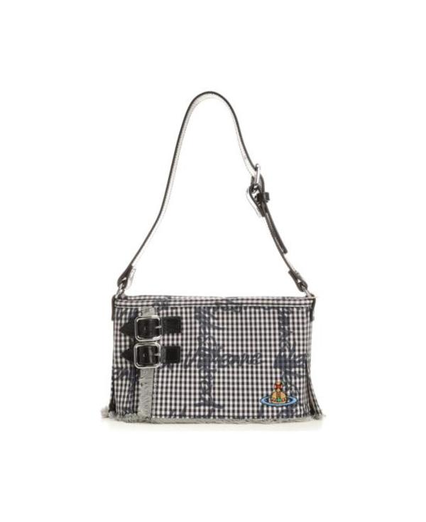 Vivienne Westwood Shoulder Bag - Gingham Black
