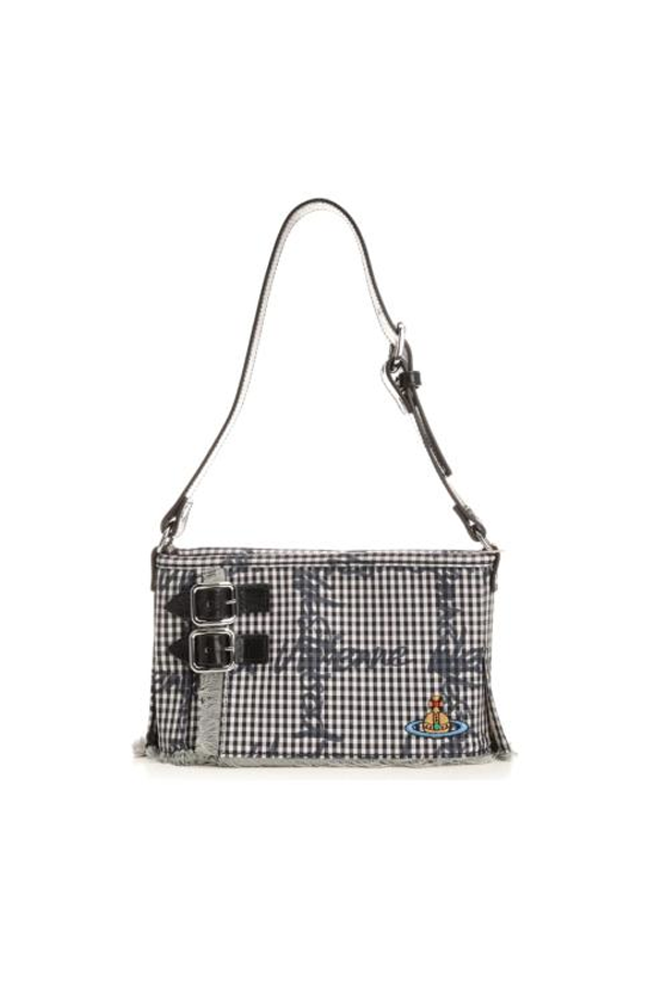 Vivienne Westwood Shoulder Bag - Gingham Black
