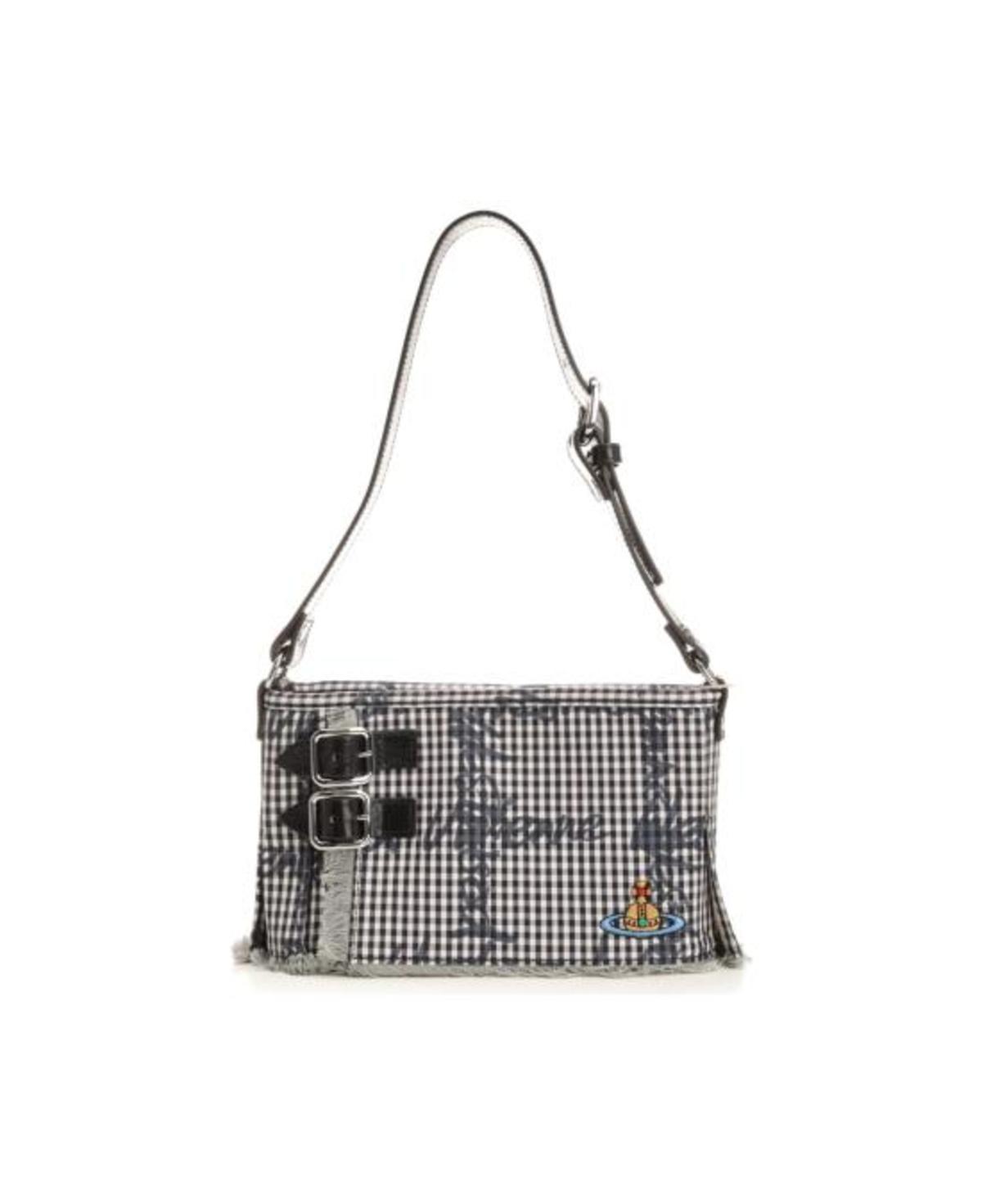 Vivienne Westwood Shoulder Bag - Gingham Black - Image 1 of 5