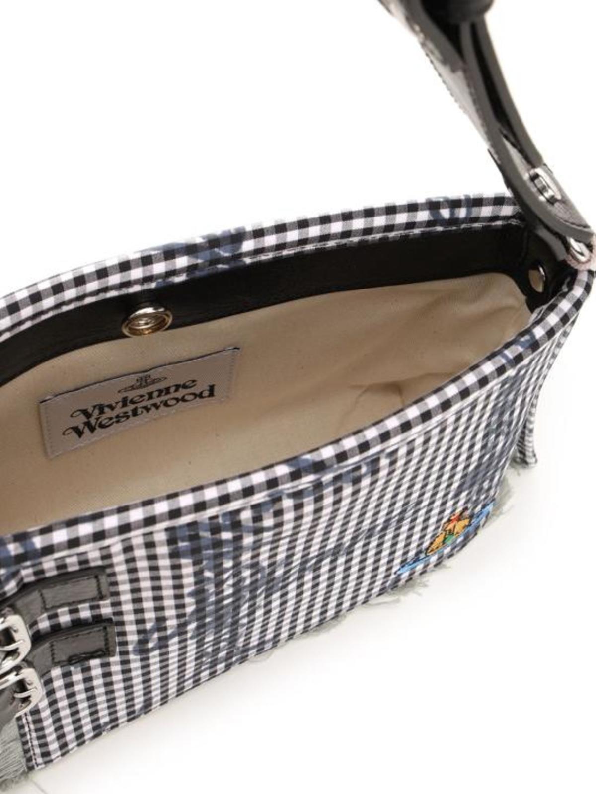 Vivienne Westwood Shoulder Bag - Gingham Black - Image 5 of 5