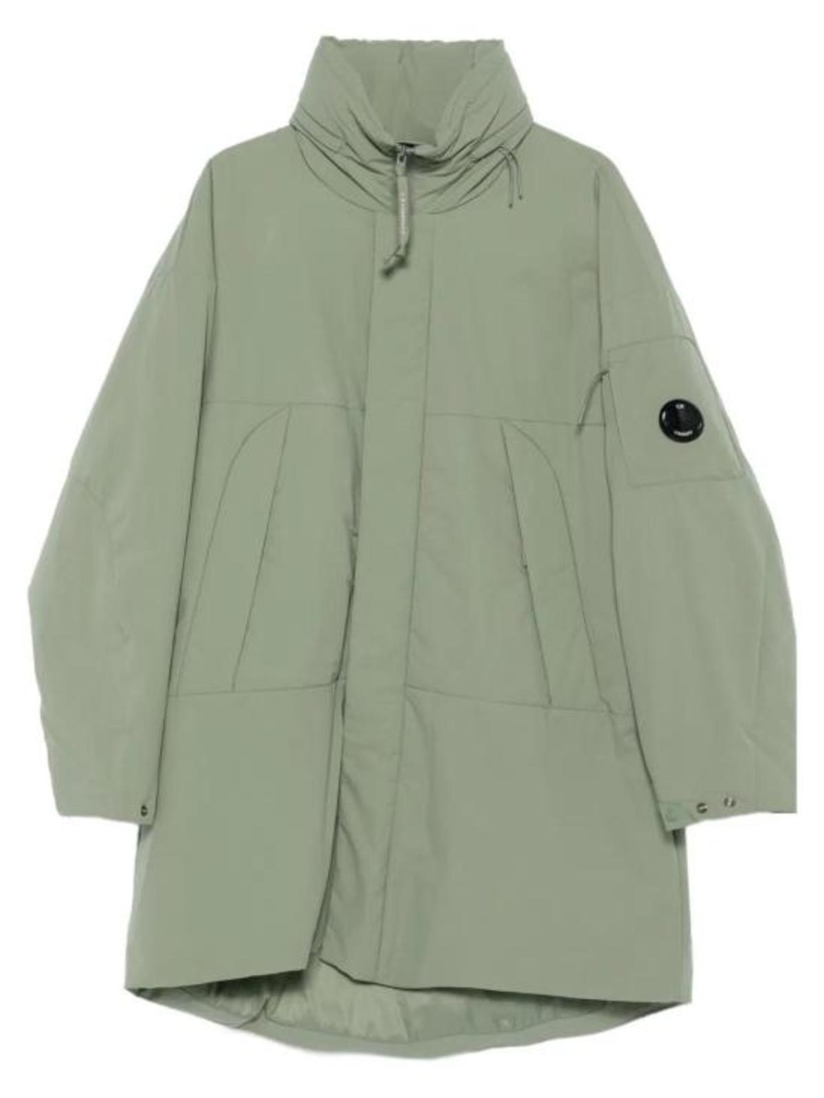 C.P. Company Protech Hood Long Puffer Jacket - Capers - Image 1 of 1