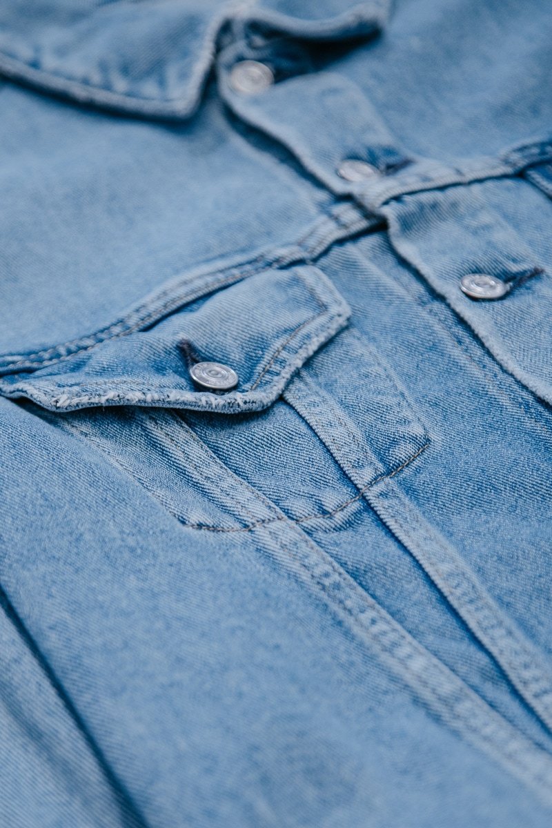 Our Legacy Mudride Rayon Denim Jacket - Blue | Garmentory