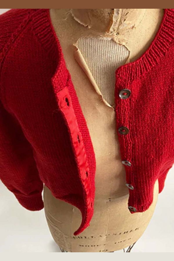 Auntie Oti Crop Cardigan