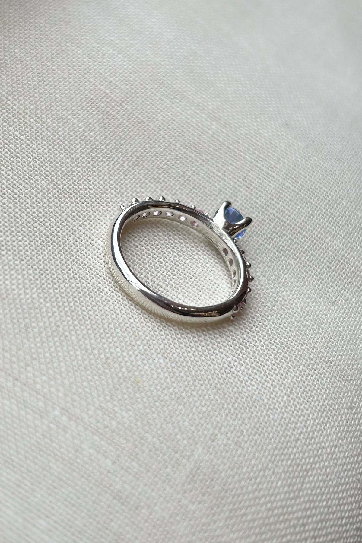 Mondo Mondo Princess Pave Ring - Image 2 of 3