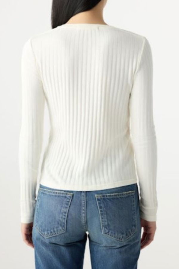 amo denim Lottie Top - Bone