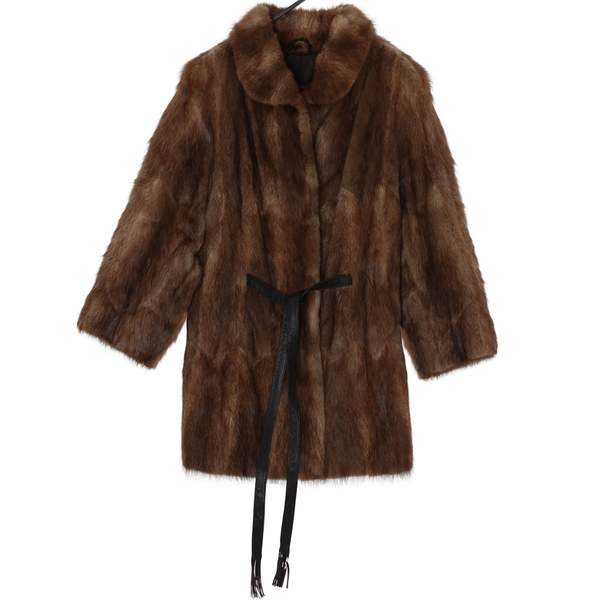 Karin Joannidis-Lno Vintage 1970s Herdecke Mink Coat - Brown