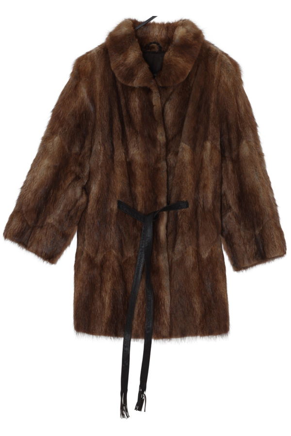 Karin Joannidis-Lüno Vintage 1970s Herdecke Mink Coat - Brown