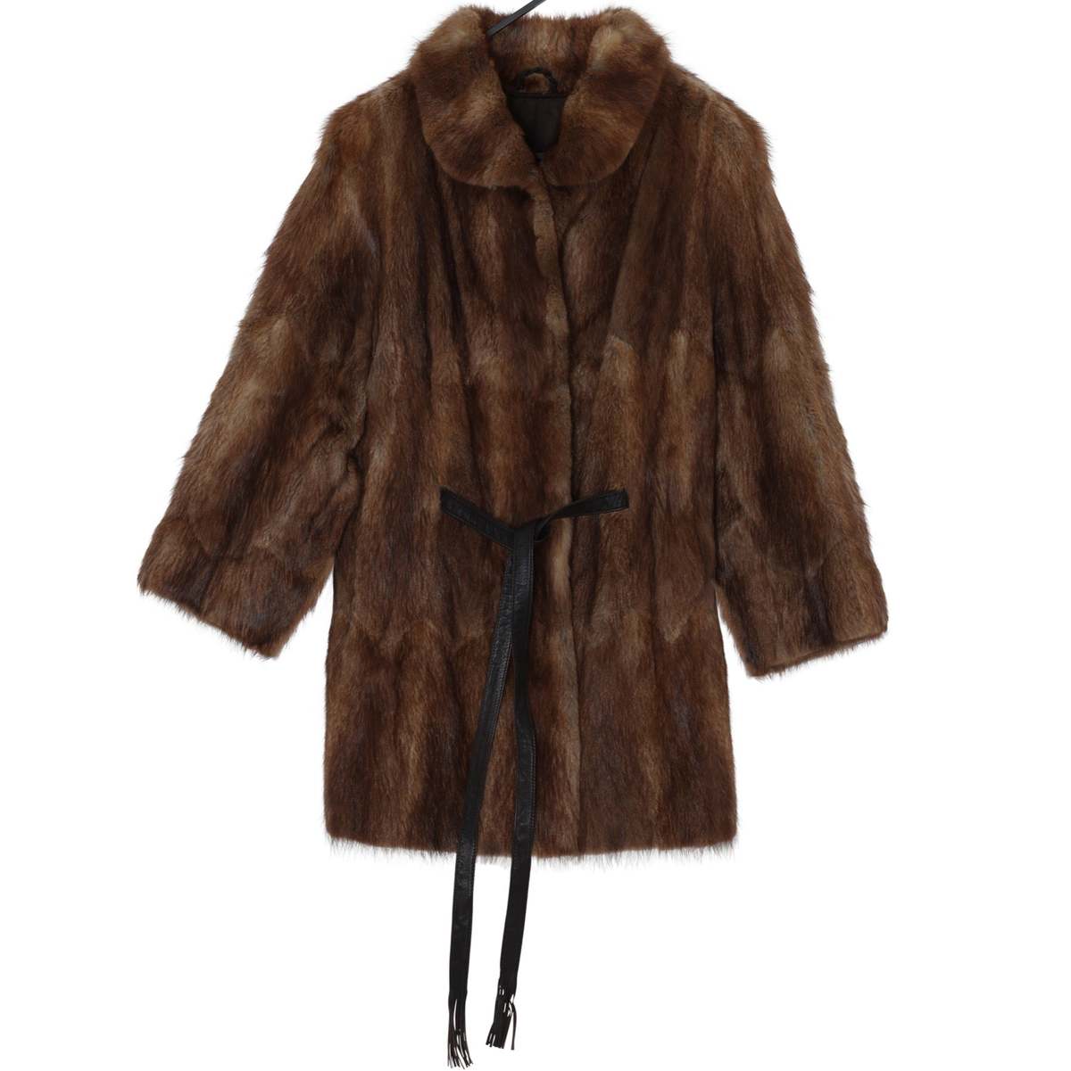 Karin Joannidis-Lüno Vintage 1970s Herdecke Mink Coat - Brown - Image 1 of 3