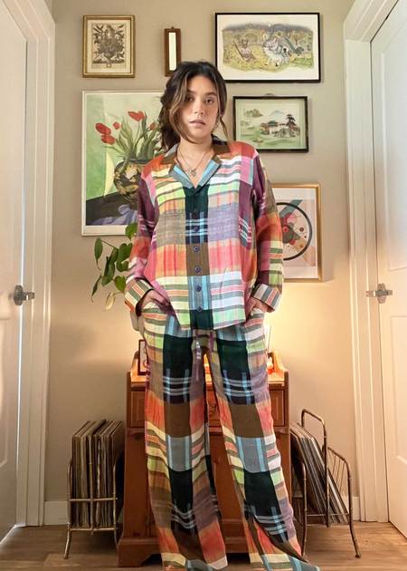 Our Legacy Onyx Sapphire Mix Mazzy Polo - Blue | Garmentory