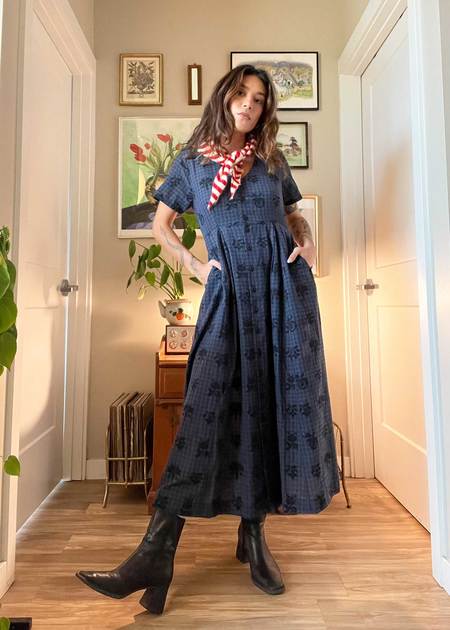 H+ Hannoh Wessel Darnette Voile Dress - Pink | Garmentory