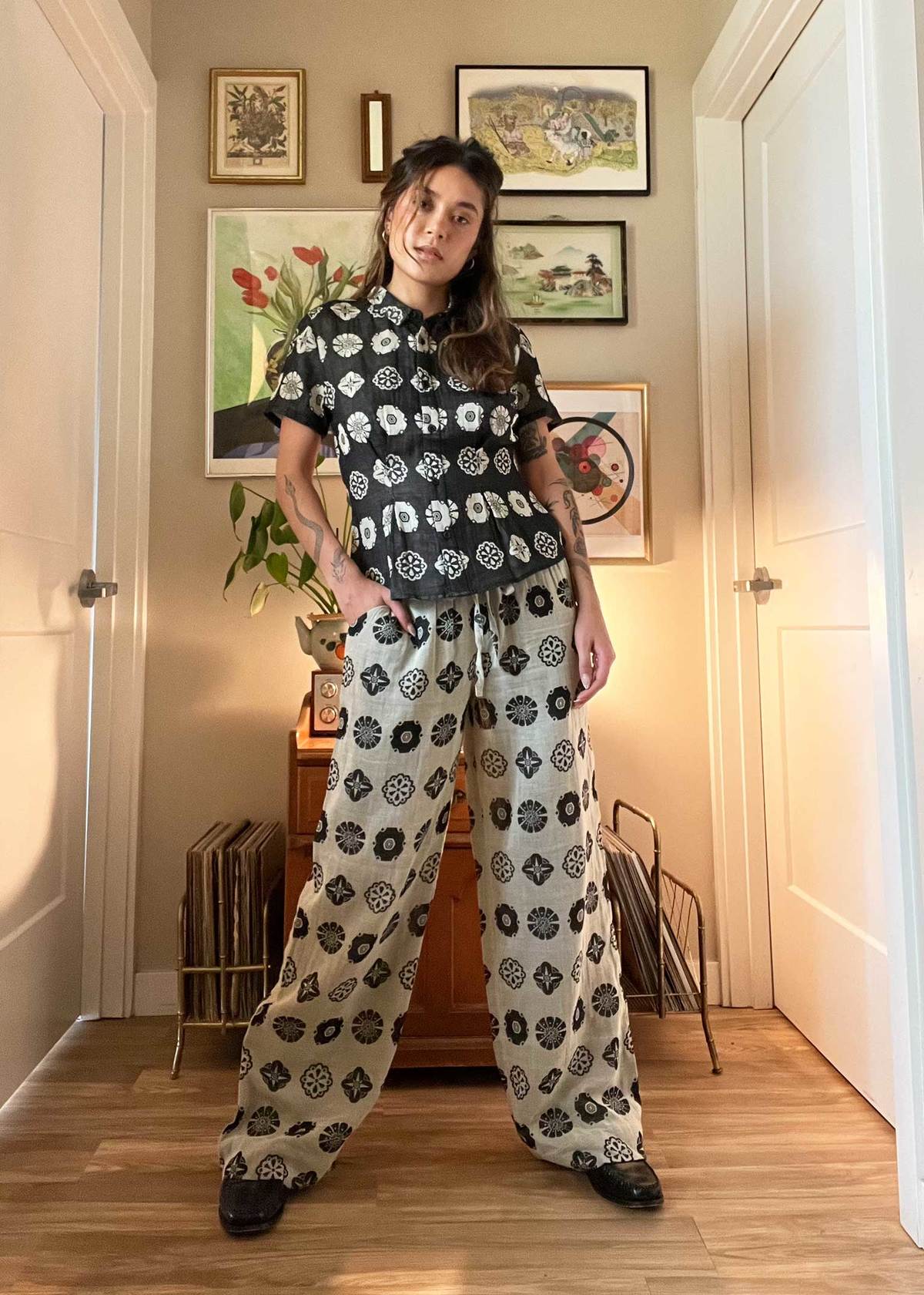 Ace & Jig Leone Pant - Gold Bauble - Image 1 of 5