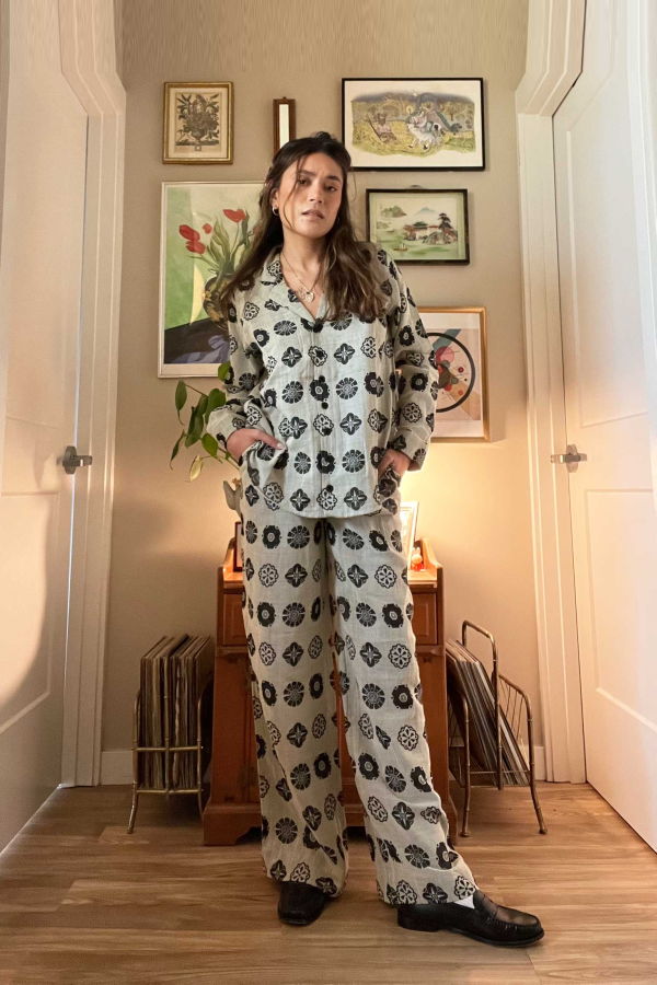 Ace & Jig Leone Pant - Gold Bauble