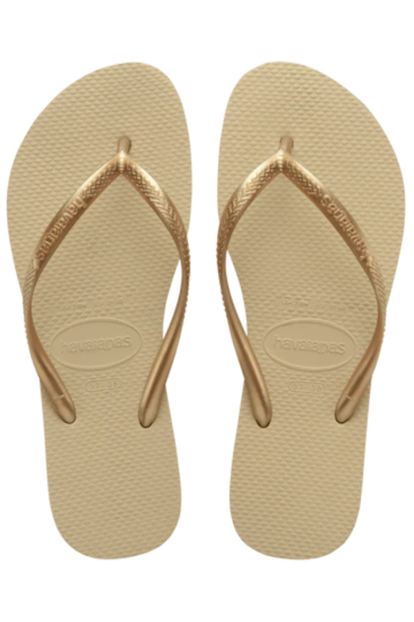 Havaianas Slim Sandal - Sand Grey/Light Golden