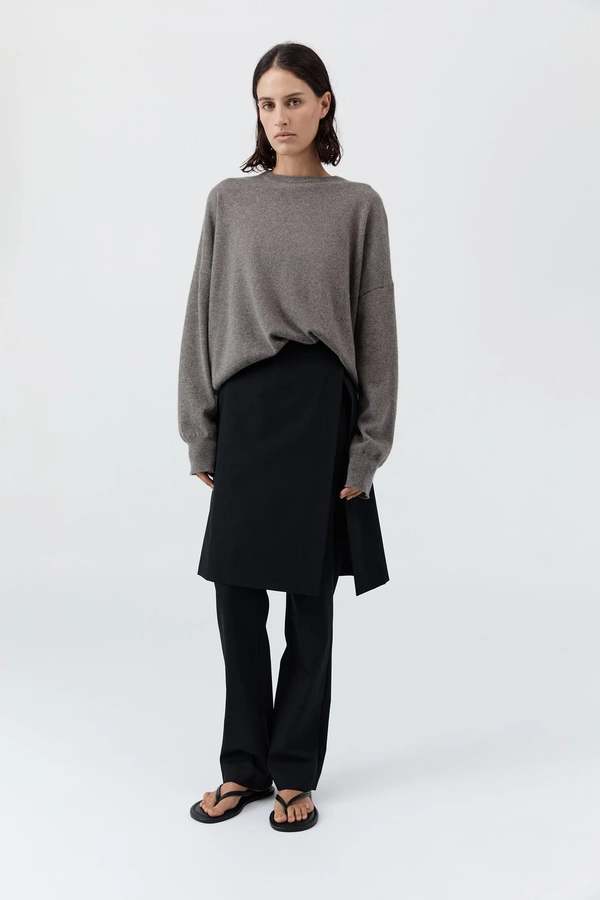 St. Agni Cashmere Sweater - Doe