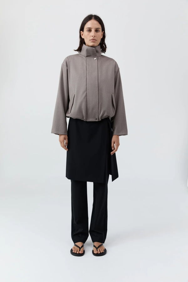 St. Agni Oupa Flight Jacket - Doe