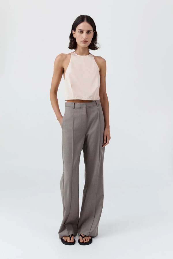 St. Agni Oupa Pintuck Pants - Doe