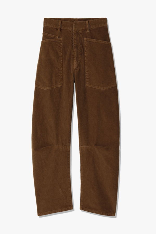Nili Lotan Shon Cord Pants - Brunette