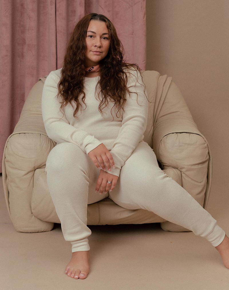 Noble Adult Organic Waffle Top - Oat