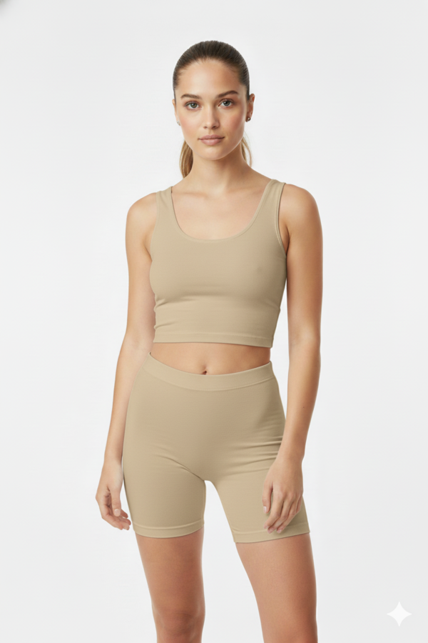 THE CELECT Level Tank - Sand THE CELECT Level Tank - Sand