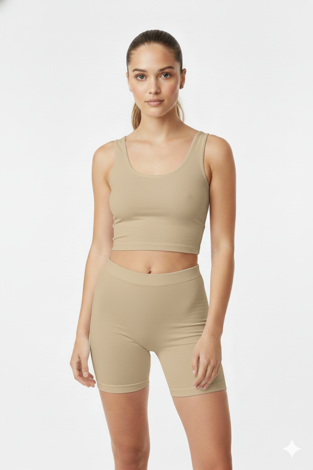 THE CELECT Level Tank - Sand - Image 1 of 2