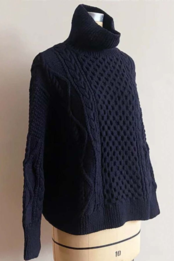 Auntie Oti Fisherman Sweater