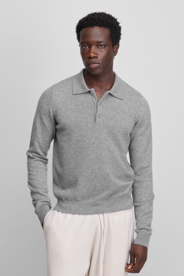 Extreme Cashmere Be For Cashmere Polo Sweater