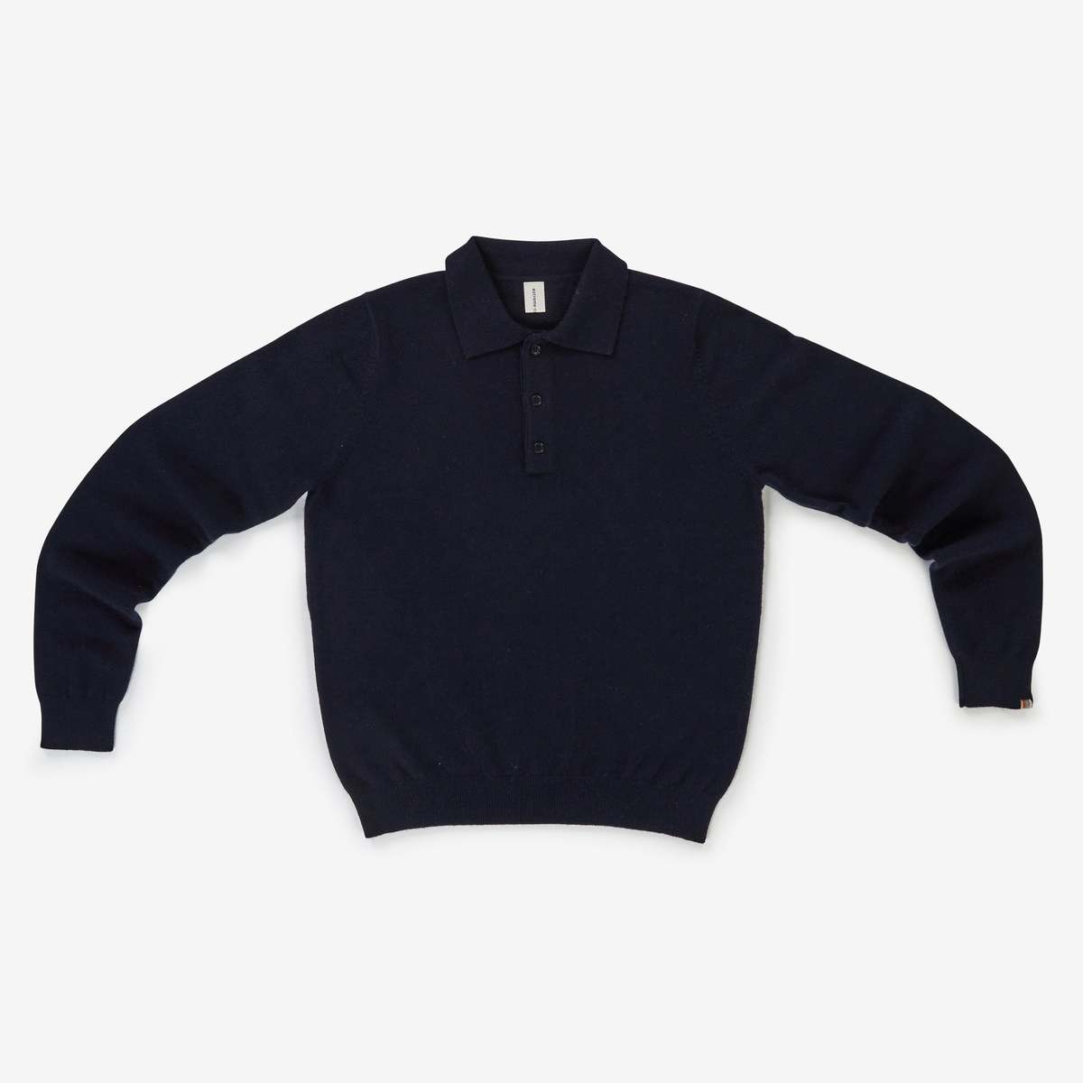 Extreme Cashmere Be For Polo Sweater - Navy - Image 1 of 2