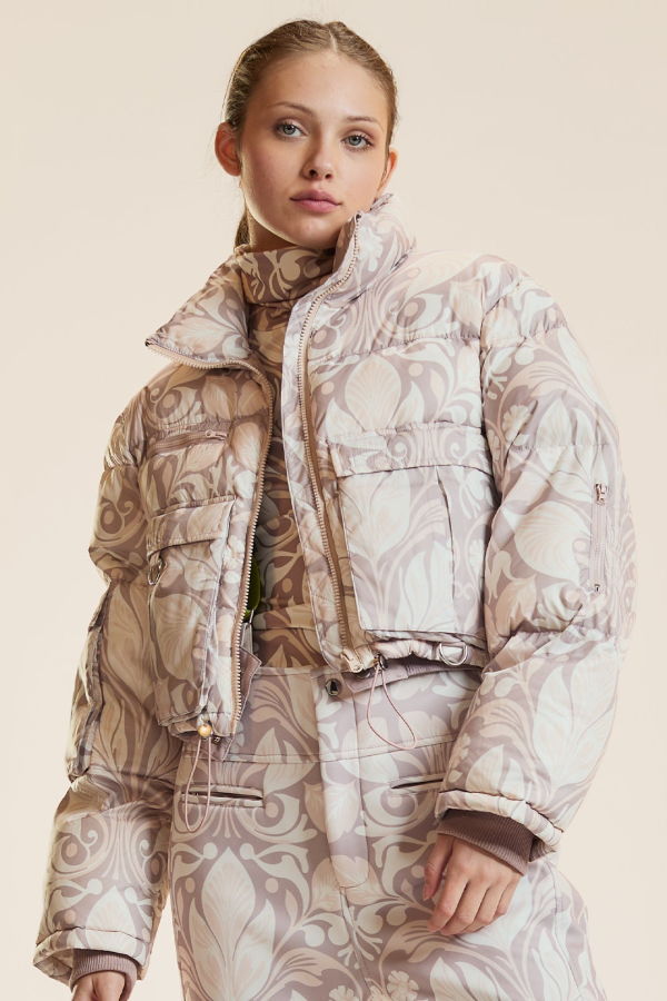 Cynthia Rowley Art Nouveau Puffer Jacket - TPMUL