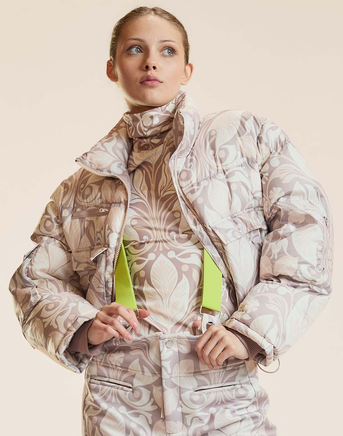 Cynthia Rowley Art Nouveau Puffer Jacket - TPMUL - Image 2 of 3