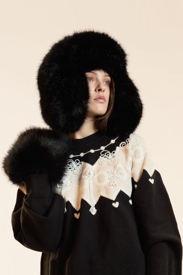 Snow Bunny Trapper Hat